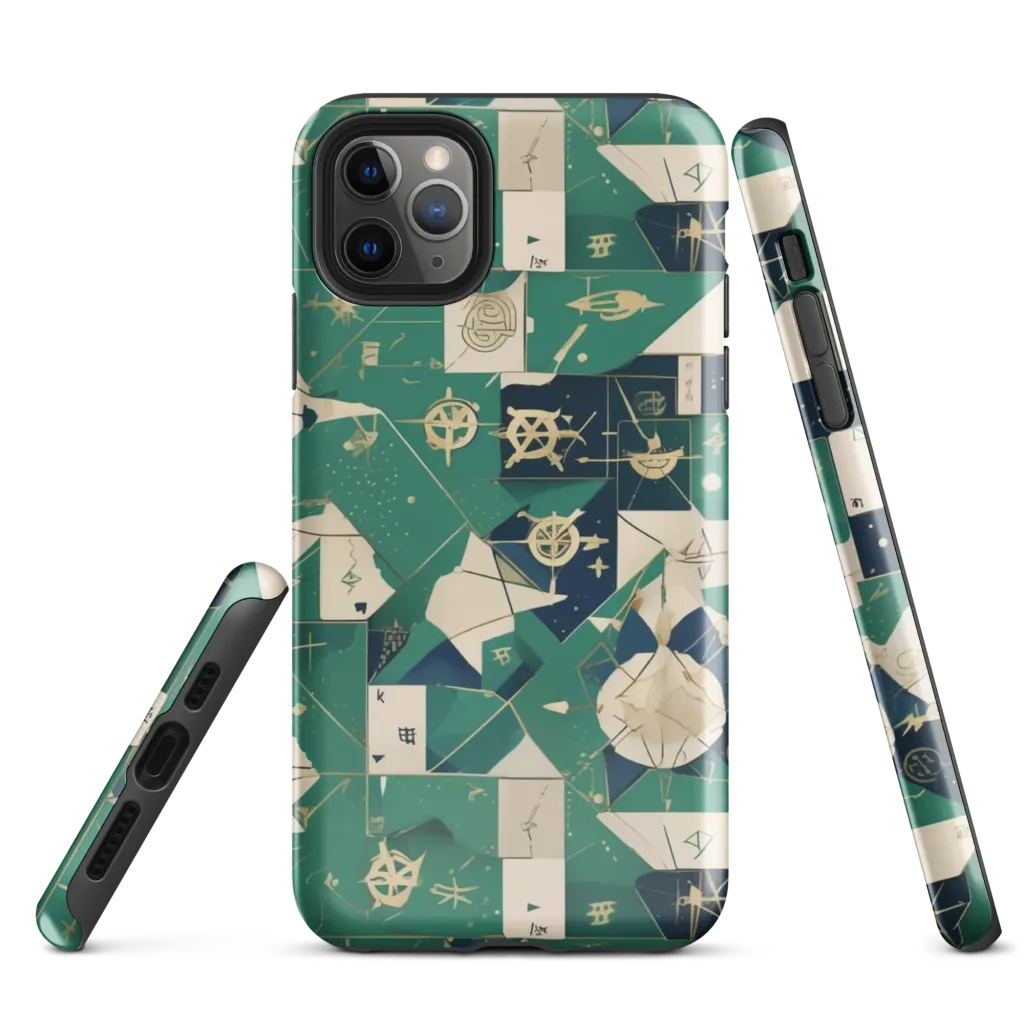 Cartographer’s Reverie on Tough Case for iPhone® — Front