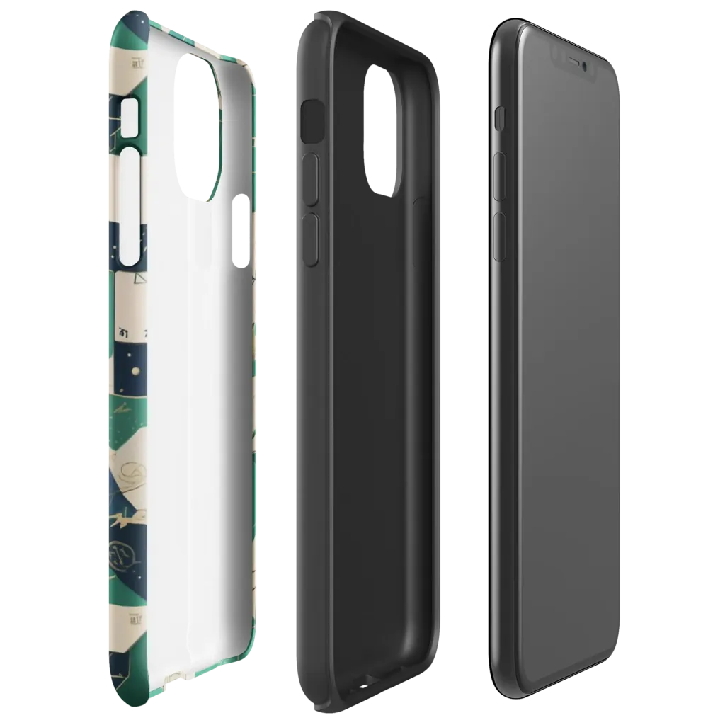 Cartographer’s Reverie on Tough Case for iPhone® — Right