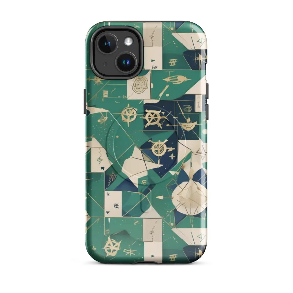 Cartographer’s Reverie on MagSafe Tough Case for iPhone® — Front