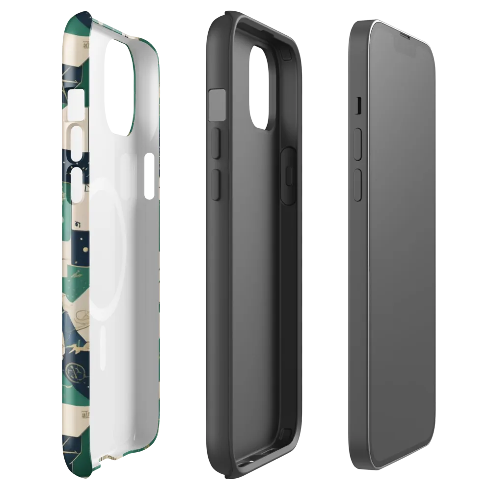Cartographer’s Reverie on MagSafe Tough Case for iPhone® — Front