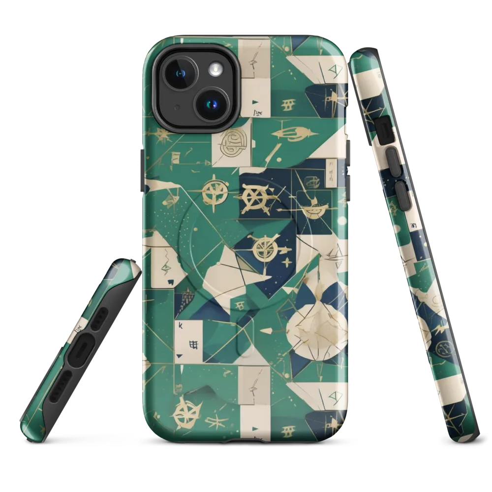 Cartographer’s Reverie on MagSafe Tough Case for iPhone® — Front