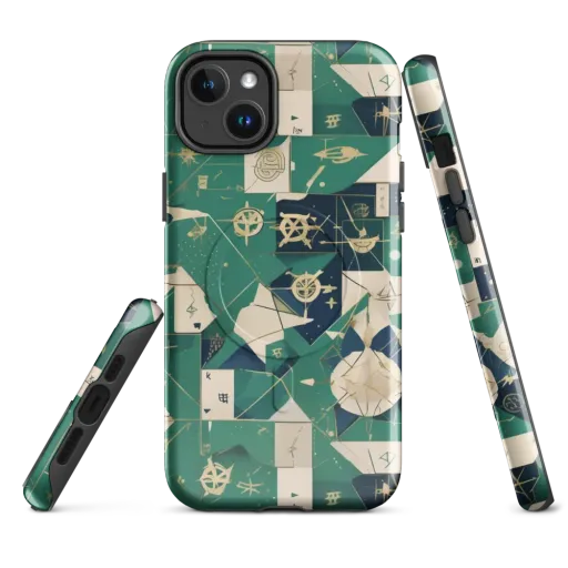 Cartographer’s Reverie on a MagSafe Tough Case for iPhone®