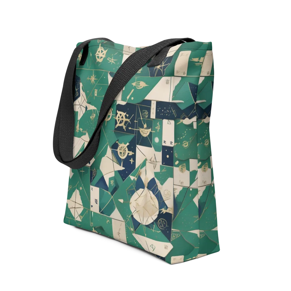 Cartographer’s Reverie on Tote Bag — Front