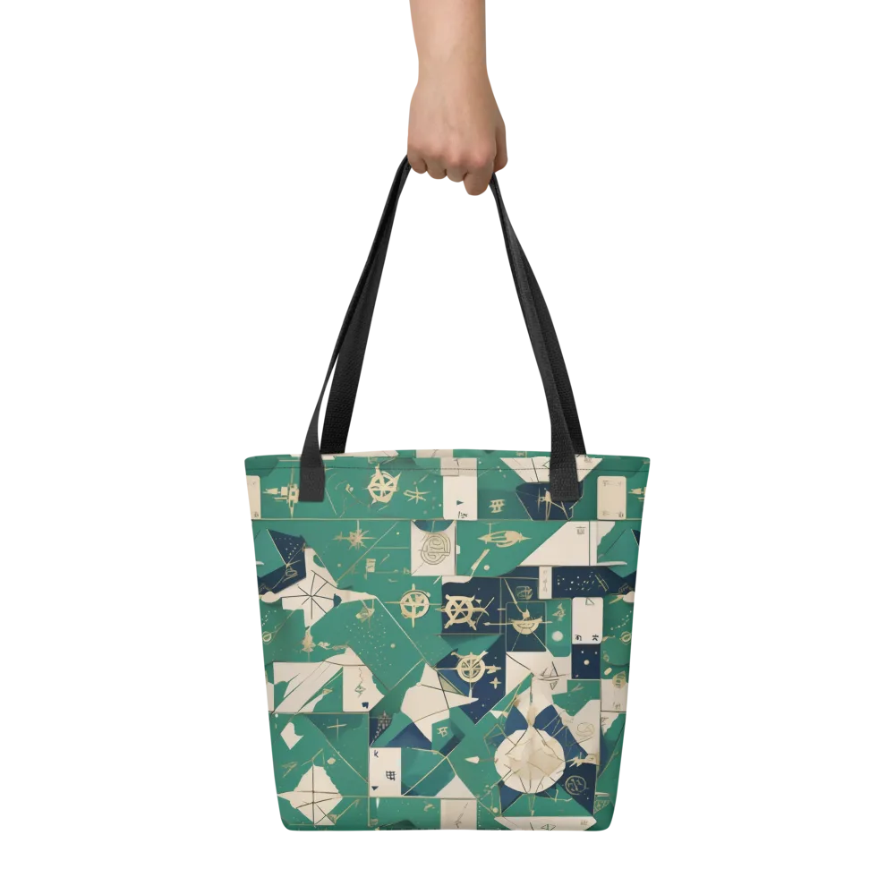 Cartographer’s Reverie on Tote Bag — Front