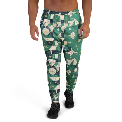 Cartographer’s Reverie on a Men's Joggers