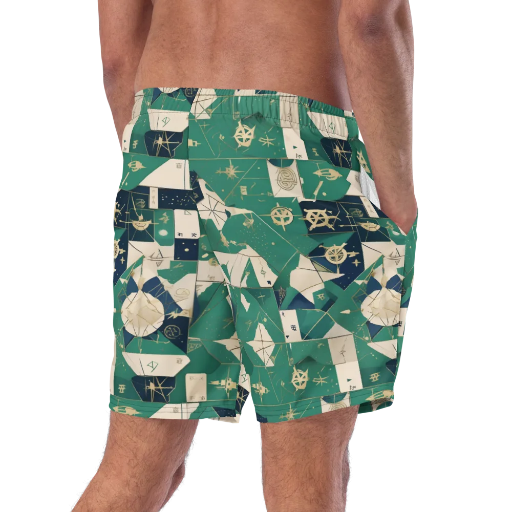 Cartographer’s Reverie on Swim Trunks — Right Back