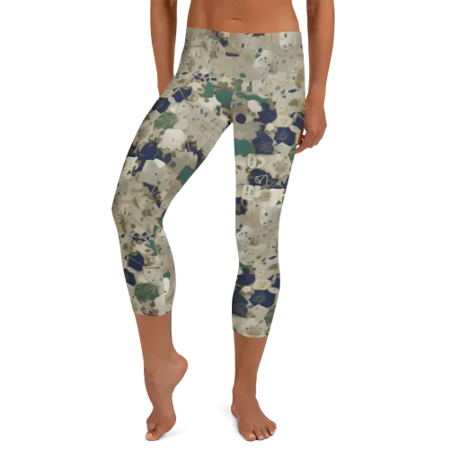 Cartographer’s Relic on a Capri Leggings