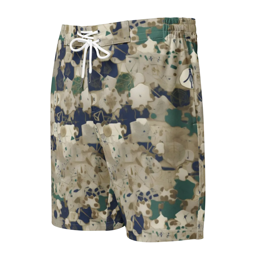 Cartographer’s Relic on Men's Board Shorts — Front