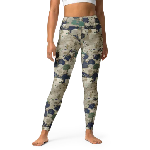 Cartographer’s Relic on a Yoga Leggings