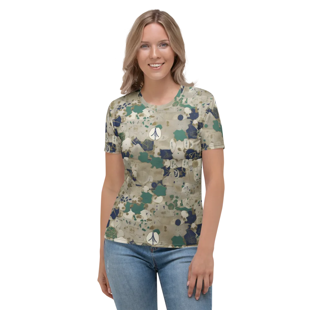 Cartographer’s Relic on Women's Crew Neck T-Shirt — Front