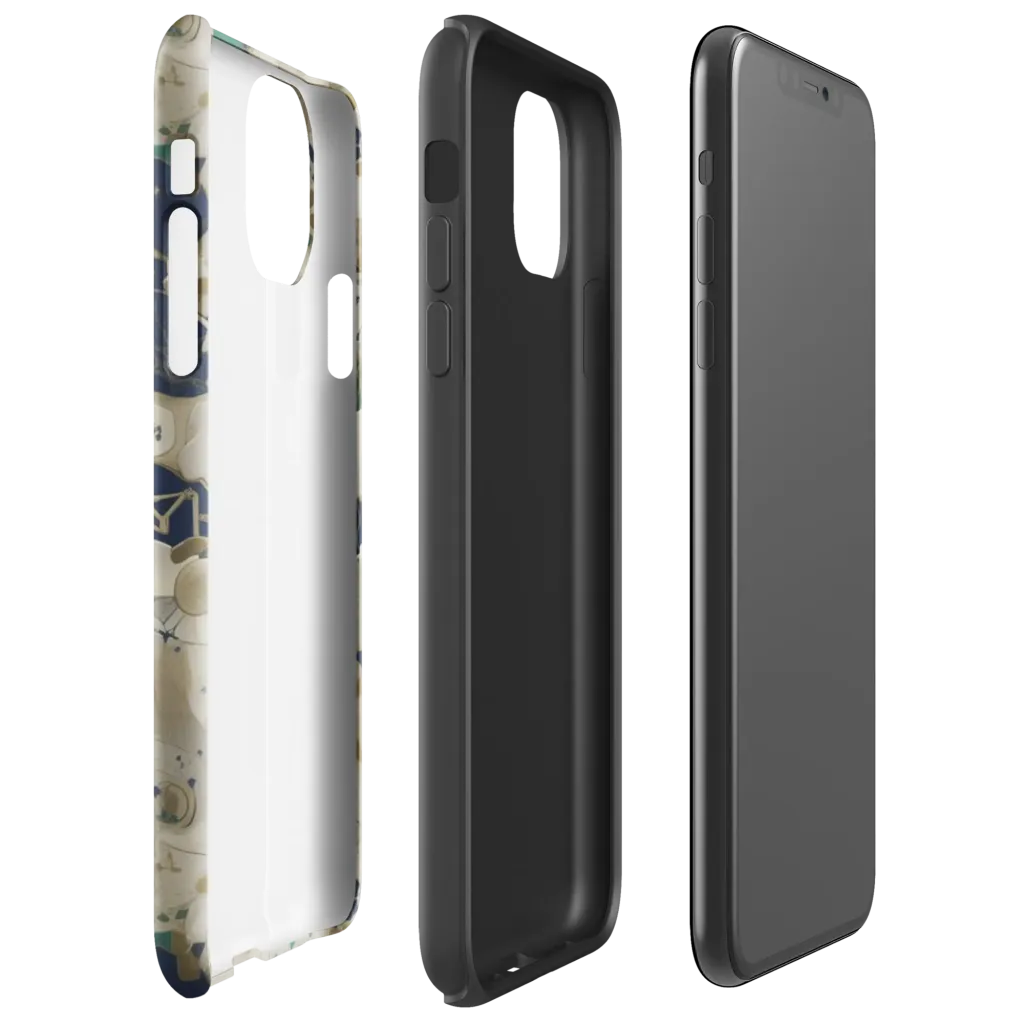 Cartographer’s Relic on Tough Case for iPhone® — Right