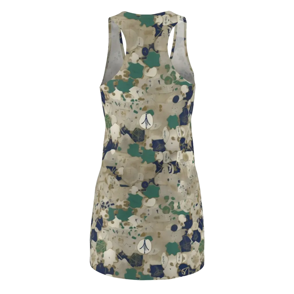 Cartographer’s Relic on Racerback Dress — Back
