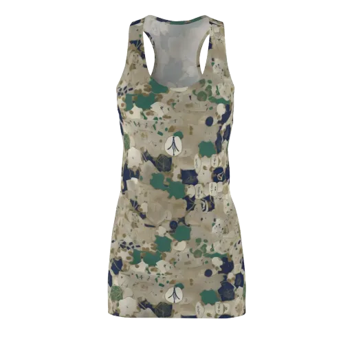 Cartographer’s Relic on a Racerback Dress