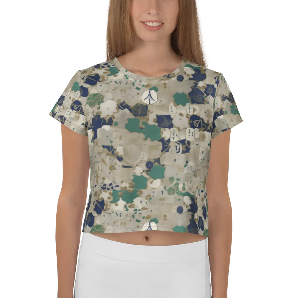 Cartographer’s Relic on Crop Tee — Front