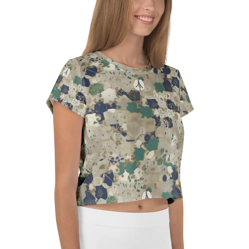 Cartographer’s Relic on Crop Tee — Right