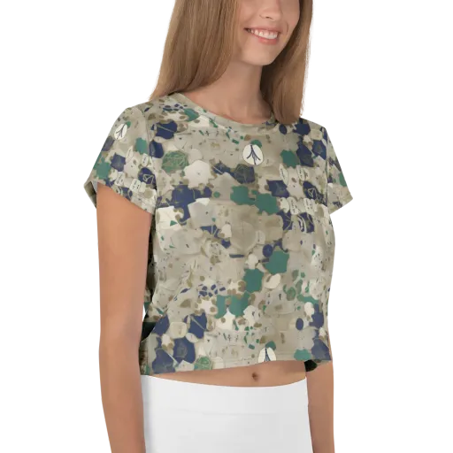 Cartographer’s Relic on a Crop Tee