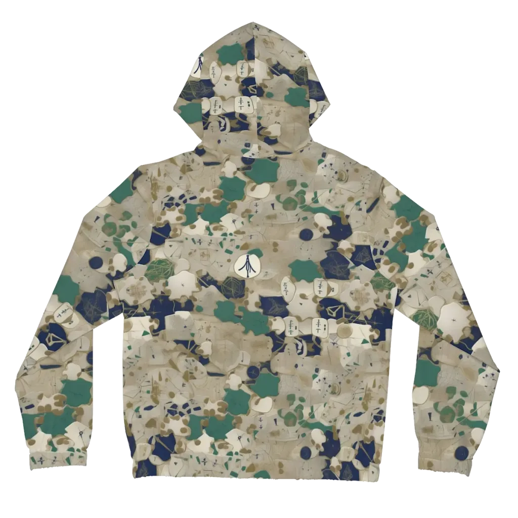 Cartographer’s Relic on Women's Full-Zip Hoodie — Back