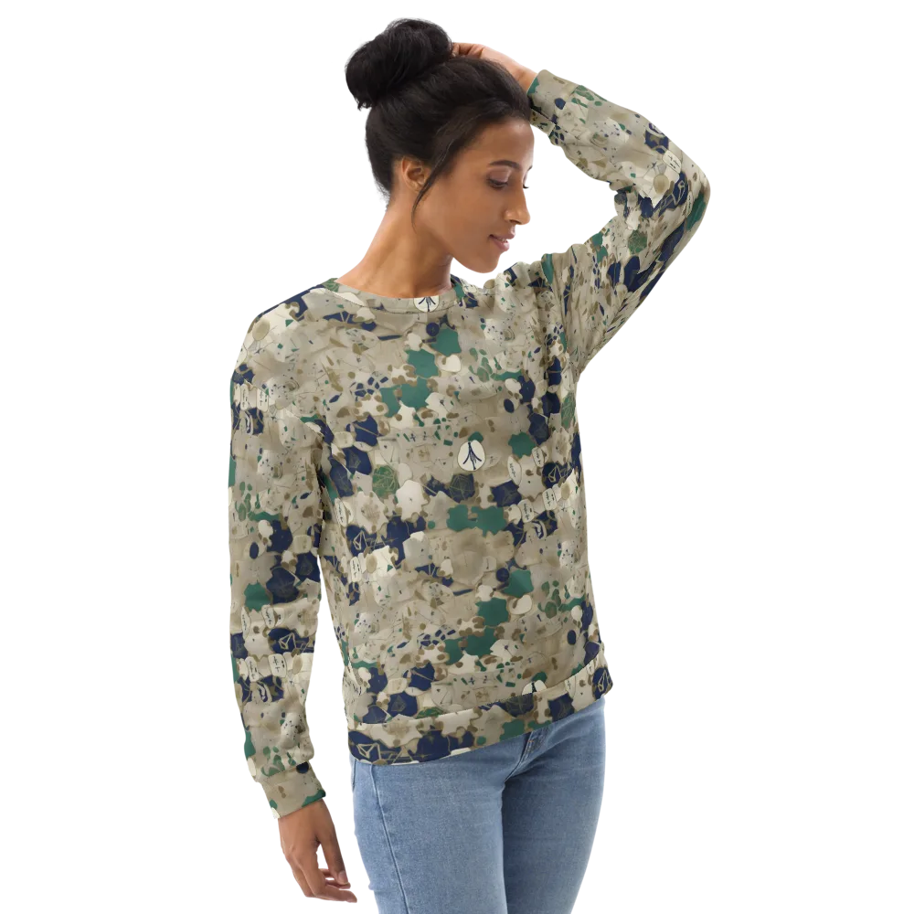 Cartographer’s Relic on Sweatshirt — Right Front