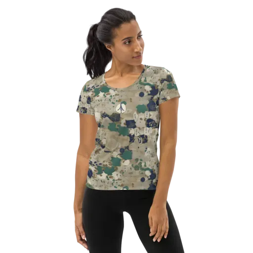 Cartographer’s Relic on a Women's Athletic T-Shirt