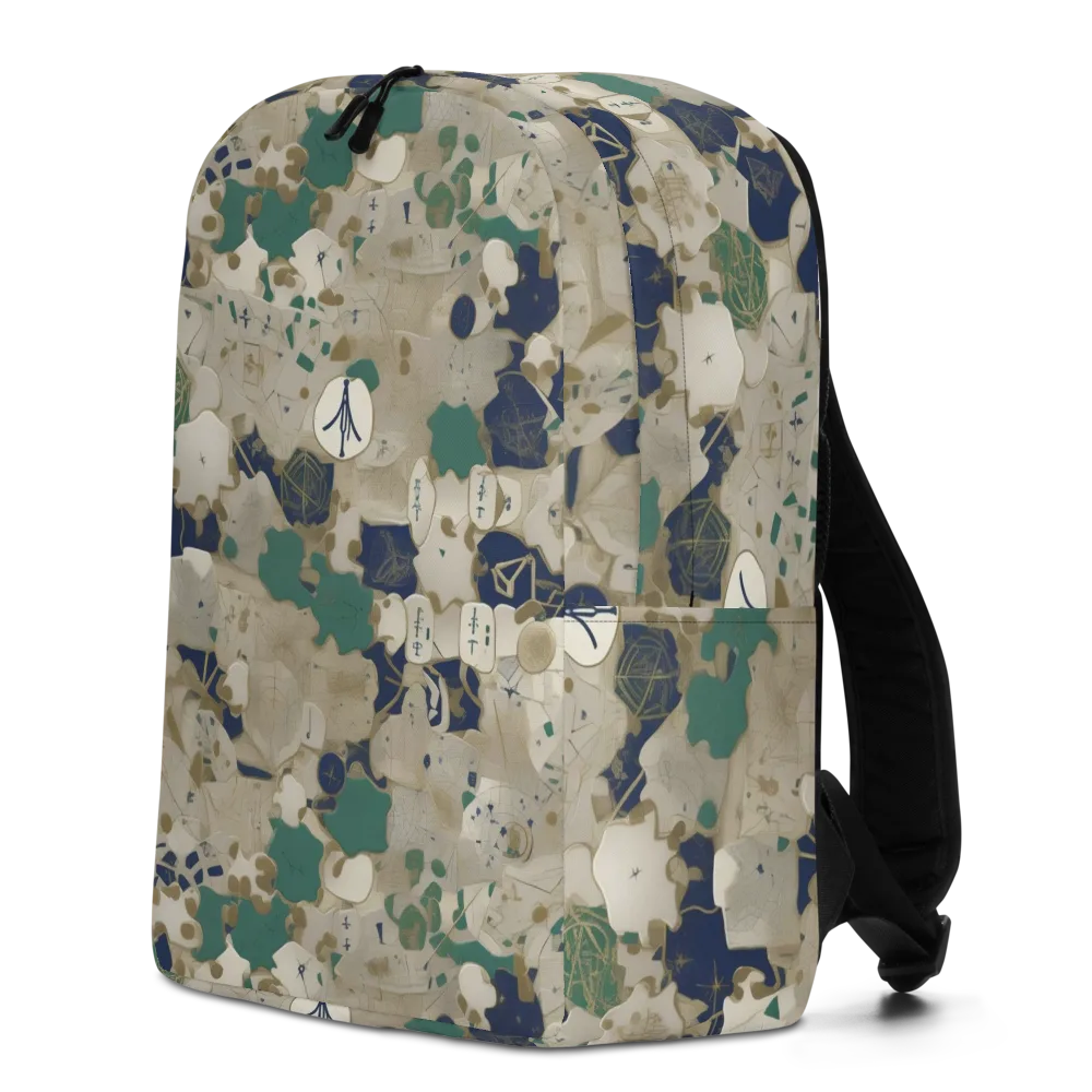Cartographer’s Relic on Minimalist Backpack — Left