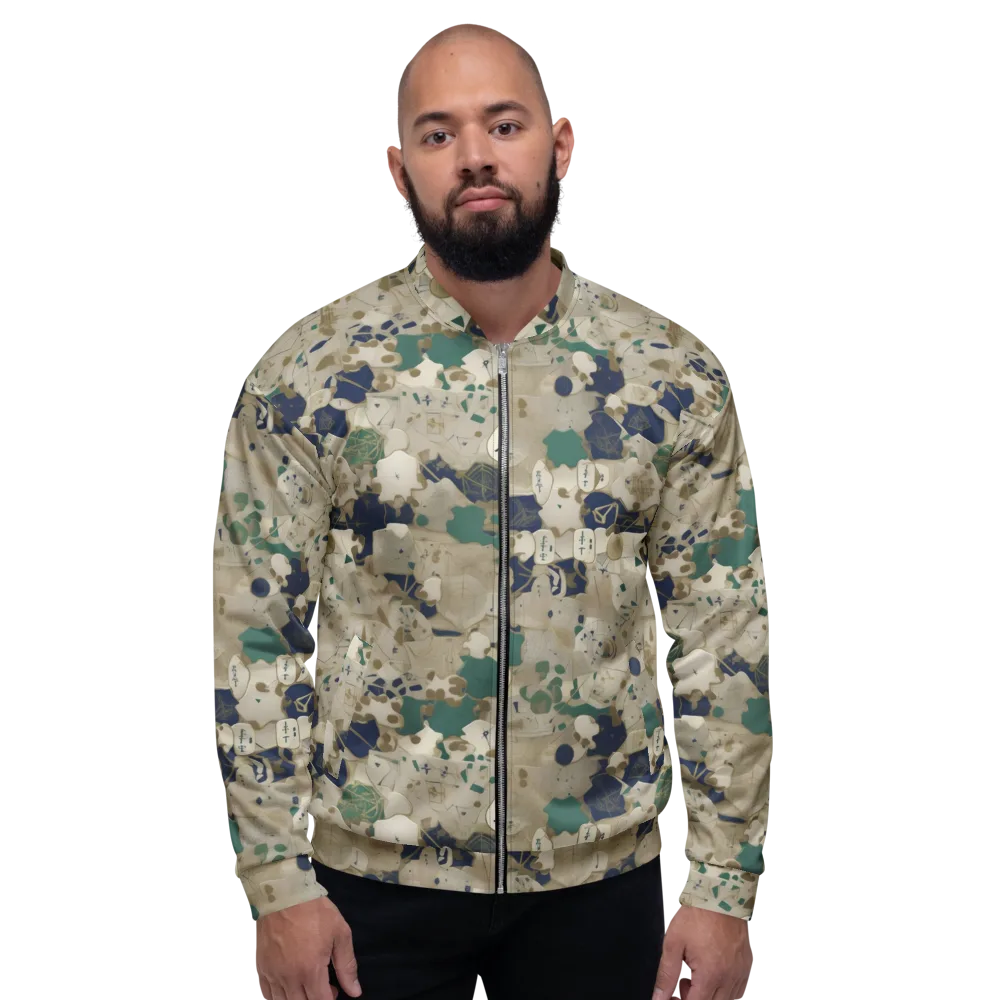 Cartographer’s Relic on Bomber Jacket — Front