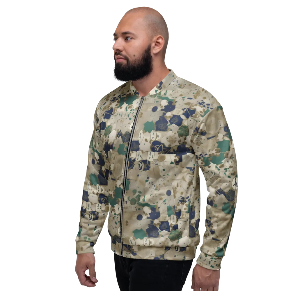 Cartographer’s Relic on Bomber Jacket — Left