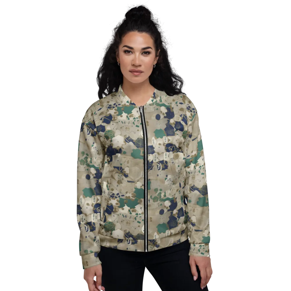 Cartographer’s Relic on Bomber Jacket — Front