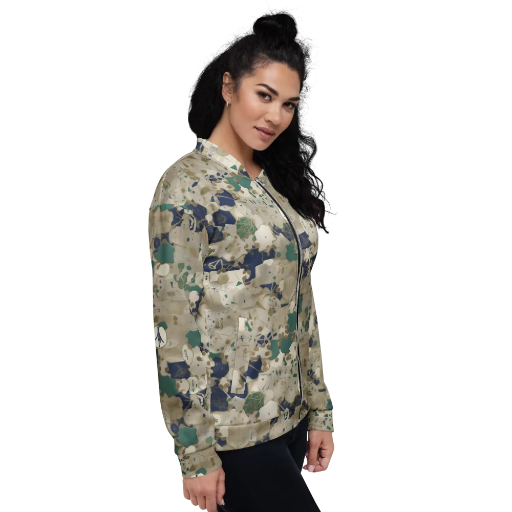 Cartographer’s Relic on Bomber Jacket — Right