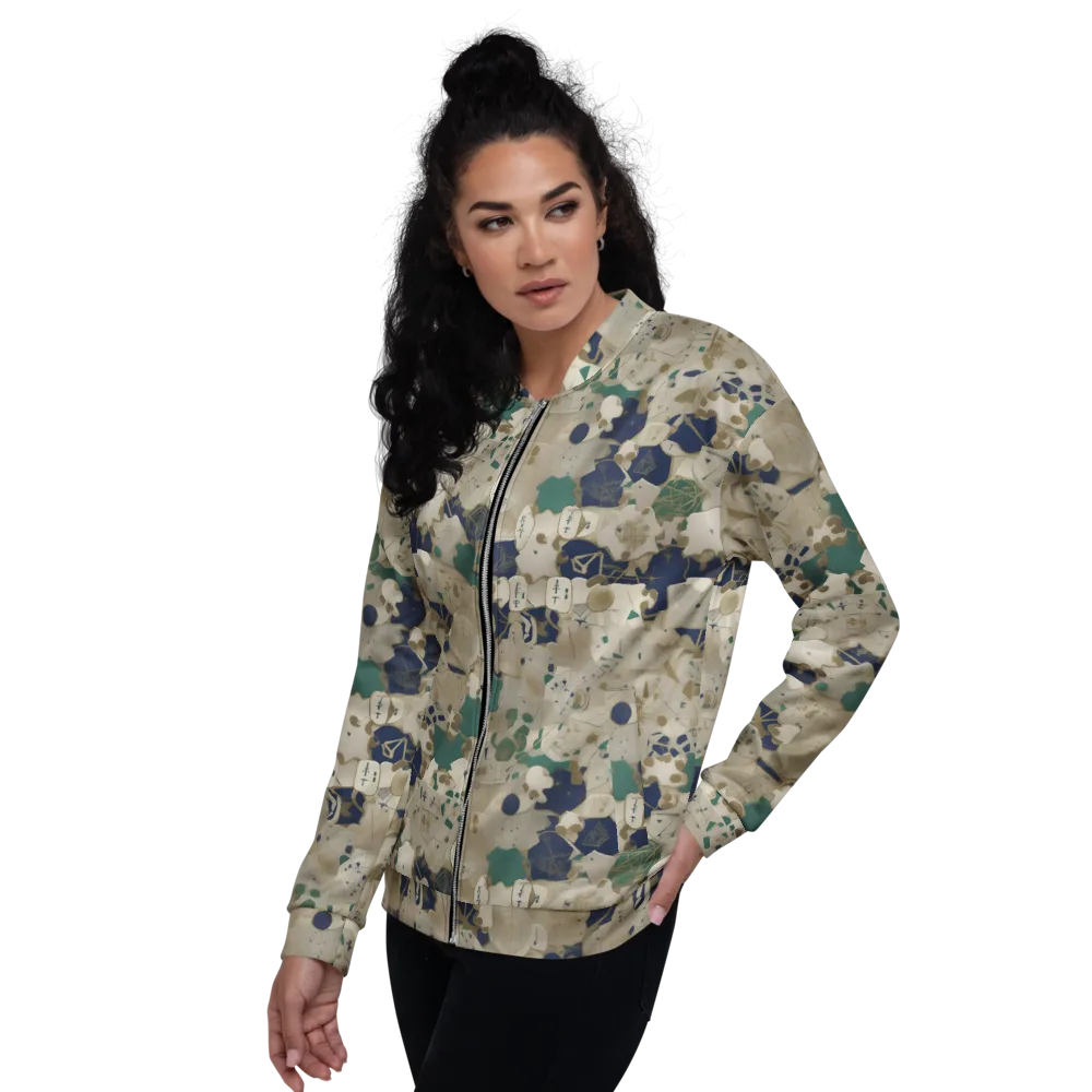Cartographer’s Relic on Bomber Jacket — Left