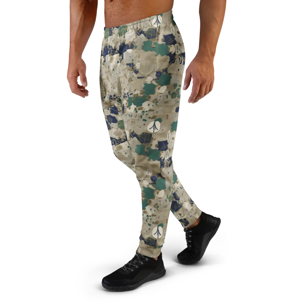 Cartographer’s Relic on Men's Joggers — Left