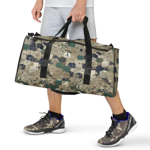 Cartographer’s Relic on a Duffle Bag