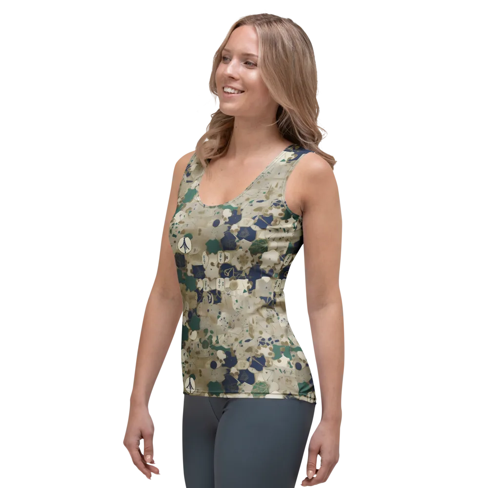 Cartographer’s Relic on Women's Tank Top — Left Front