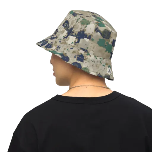 Cartographer’s Relic on a Reversible Bucket Hat