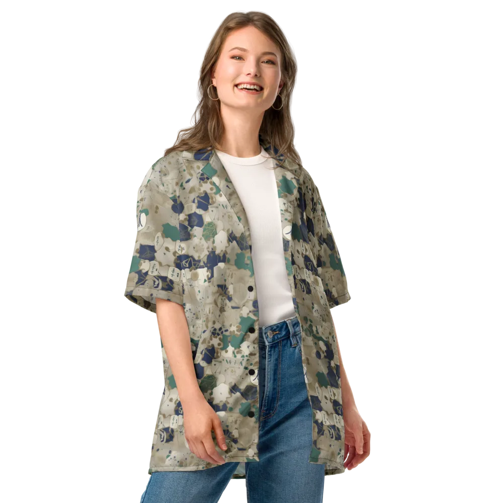 Cartographer’s Relic on Button Shirt — Front