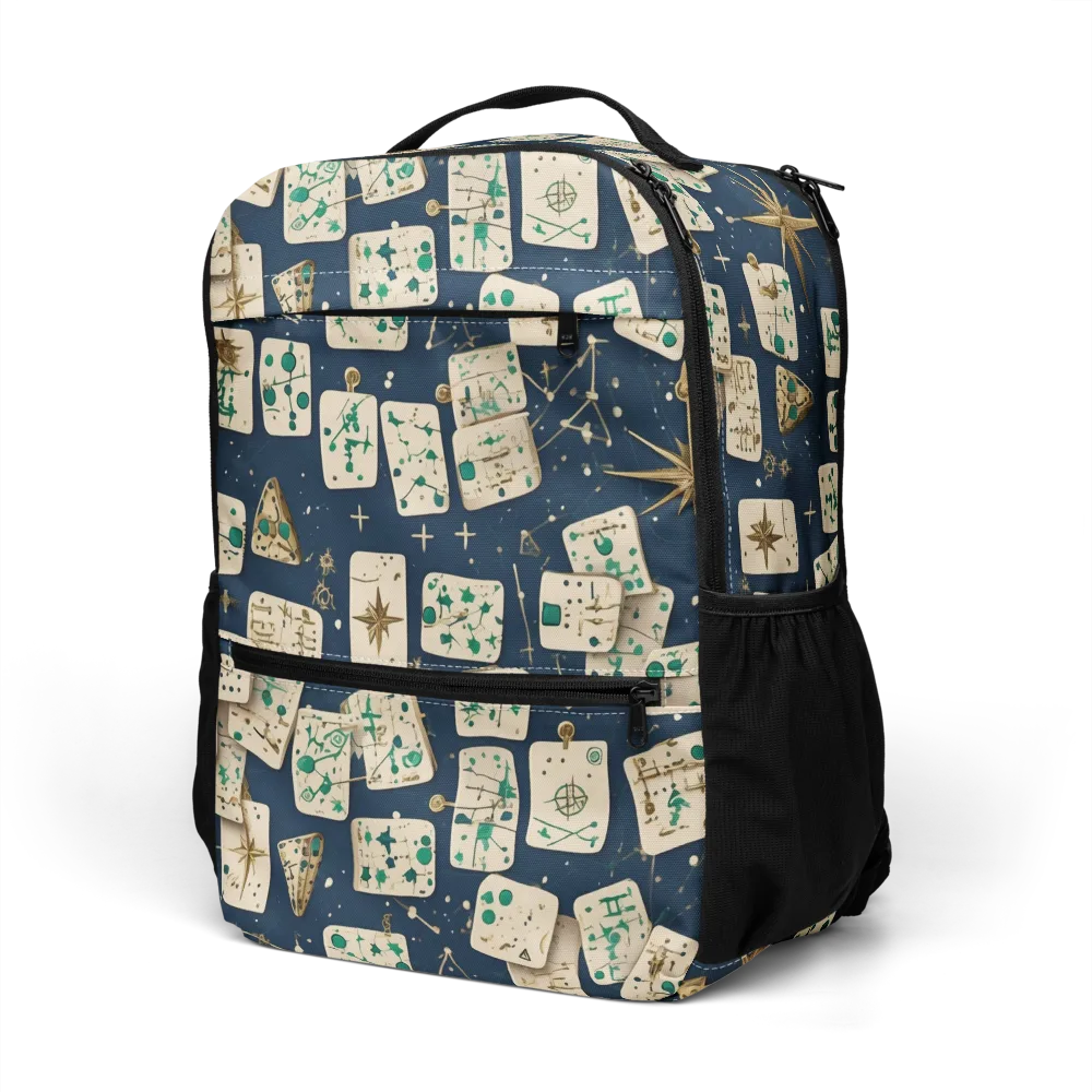 Compass Constellation on Utility Backpack — Left Front