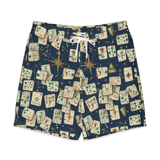 Compass Constellation on a Men's Board Shorts