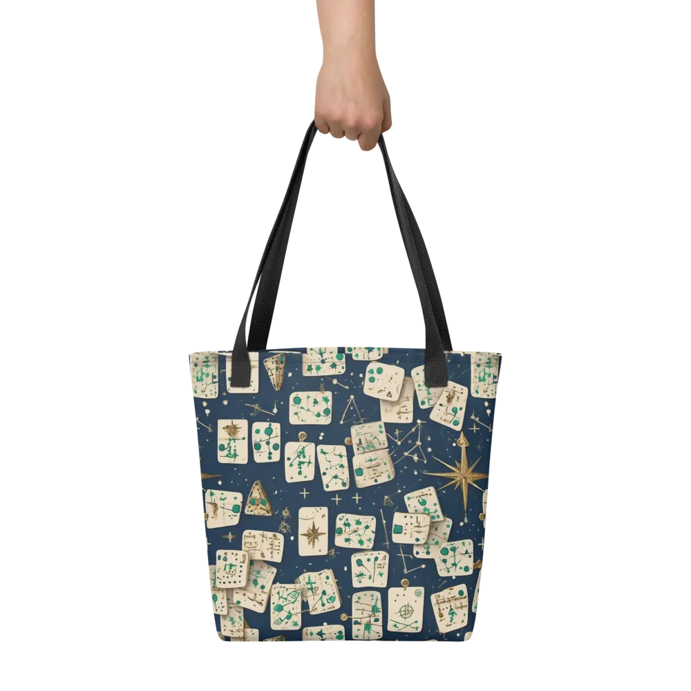 Compass Constellation on Tote Bag — Front