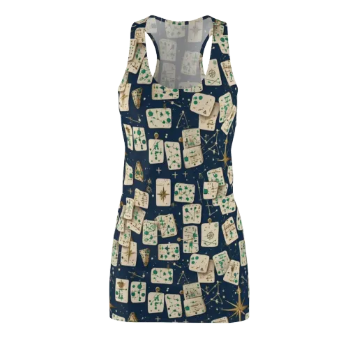 Compass Constellation on a Racerback Dress
