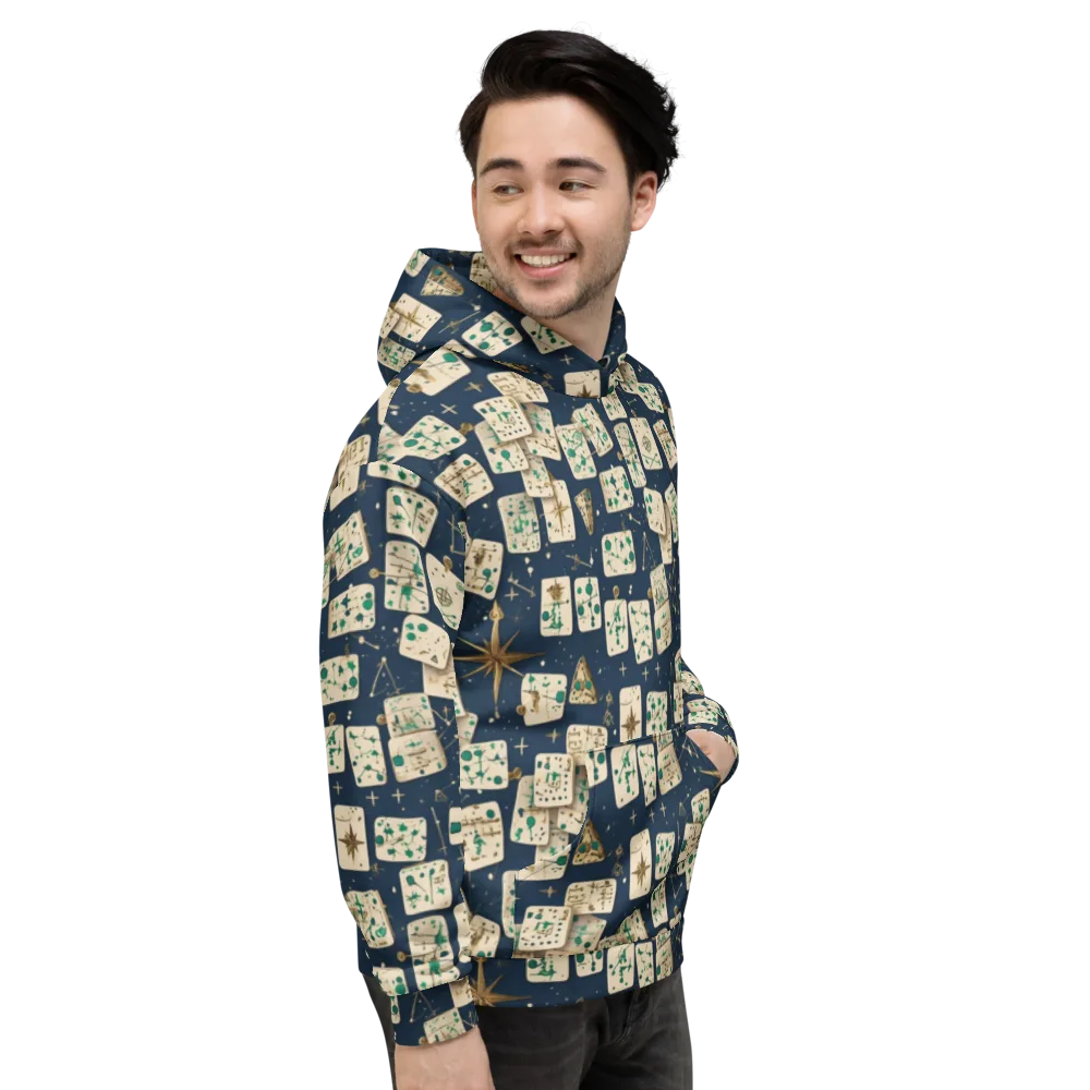 Compass Constellation on Hoodie — Right
