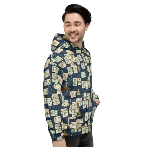 Compass Constellation on a Hoodie