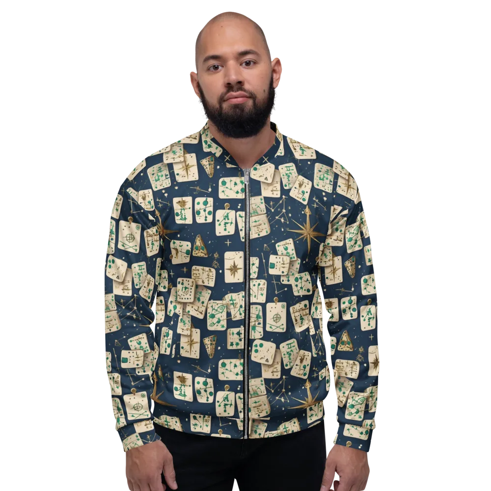 Compass Constellation on Bomber Jacket — Front