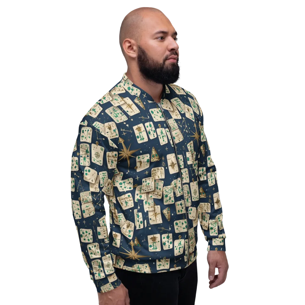 Compass Constellation on Bomber Jacket — Right