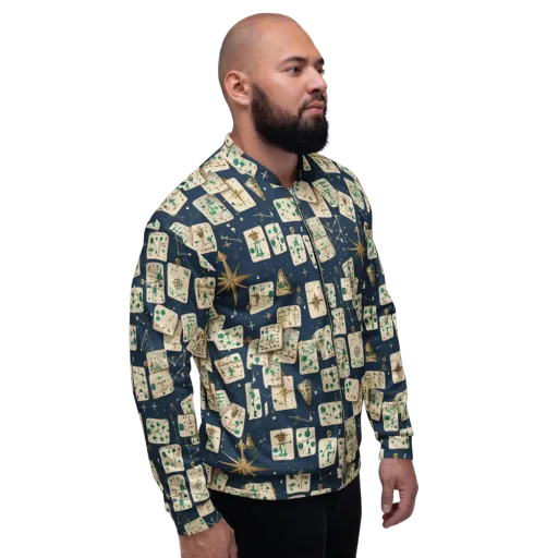 Compass Constellation on a Bomber Jacket