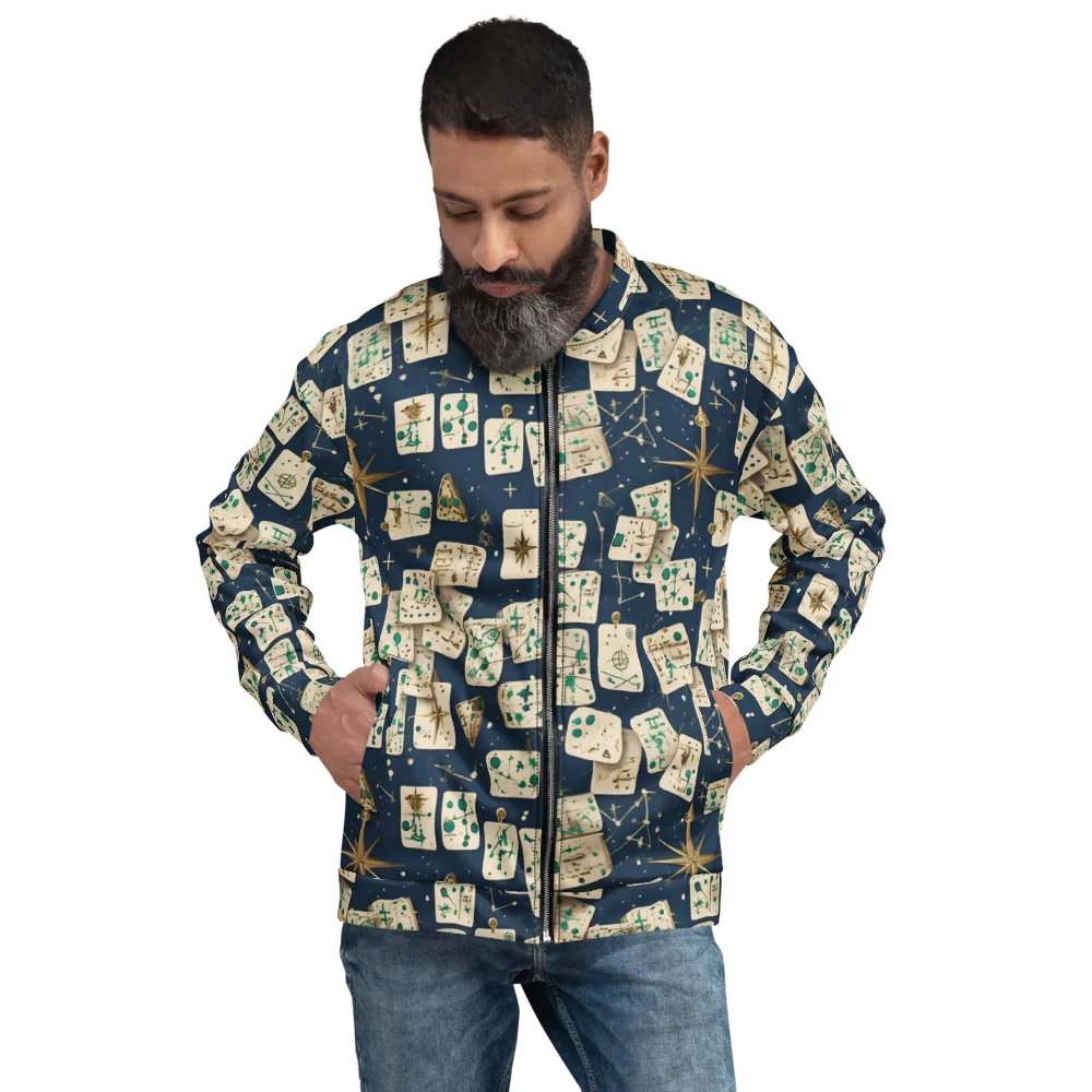 Compass Constellation on Bomber Jacket — Front