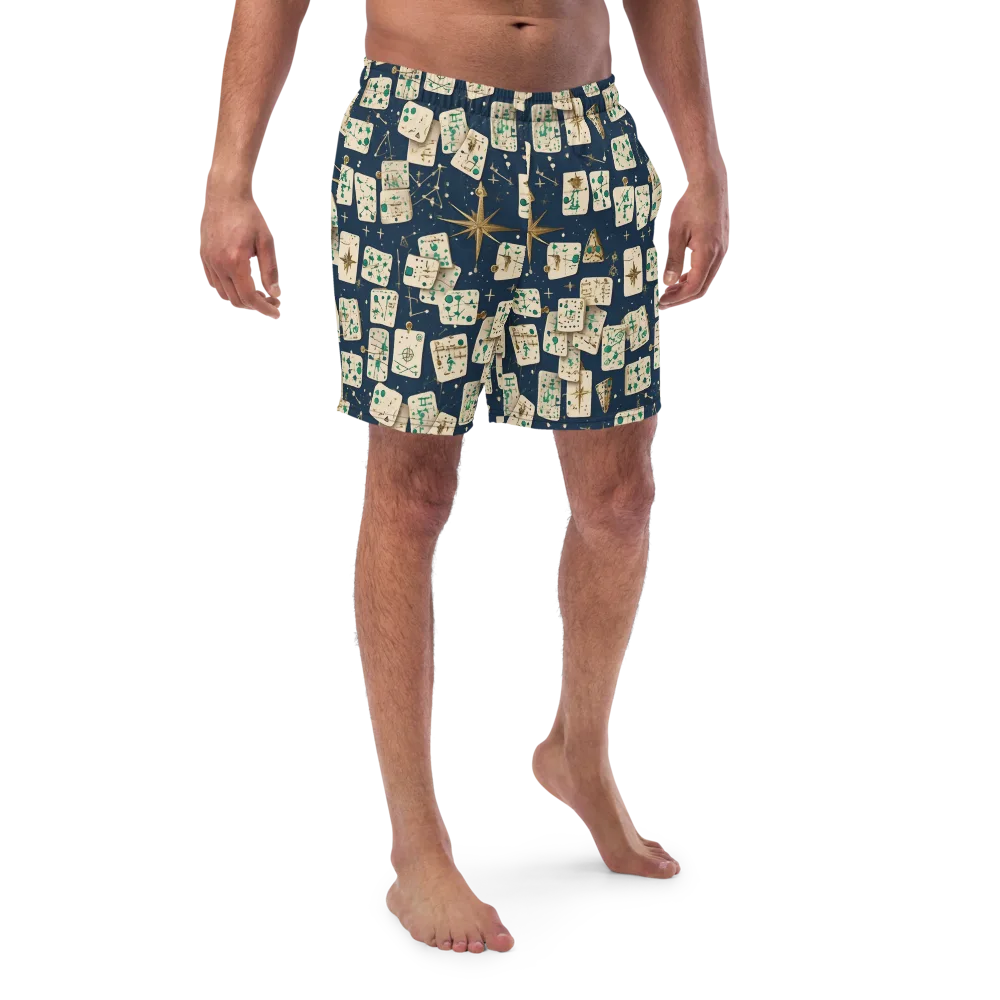 Compass Constellation on Swim Trunks — Front
