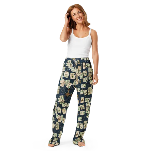 Compass Constellation on a Women's Pajama Pants