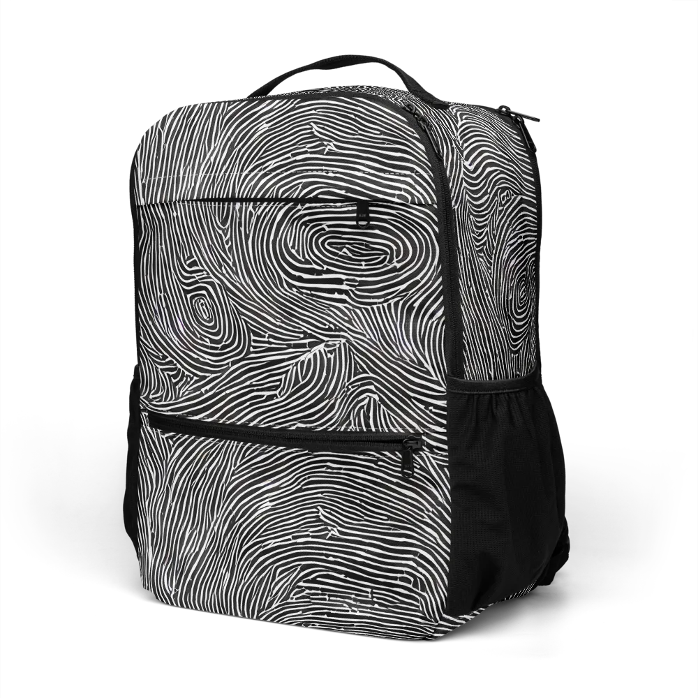 Inkwood Pulse on Utility Backpack — Left Front