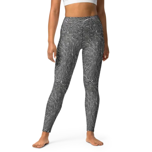 Inkwood Pulse on a Yoga Leggings