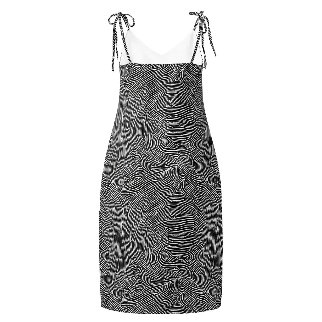 Inkwood Pulse on Slip Dress — Back