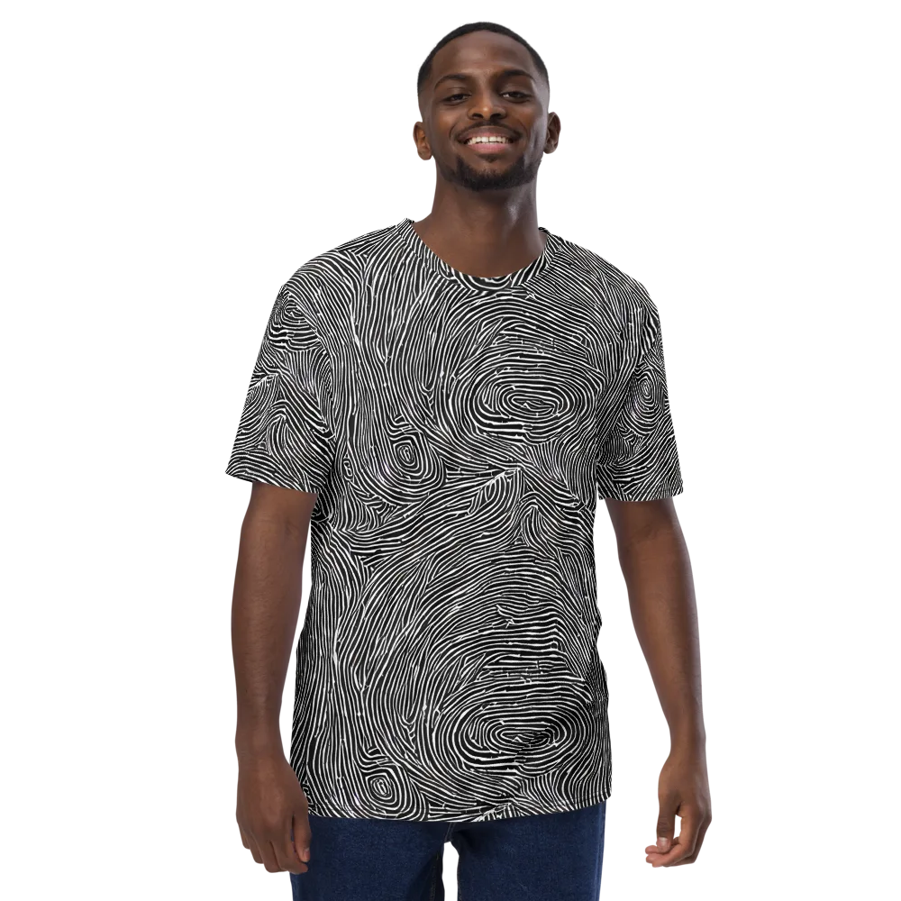 Inkwood Pulse on Men's Crew Neck T-Shirt — Front